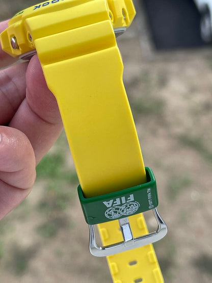 Casio G-Shock Yellow Wristwatch — Japan Import