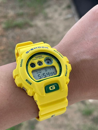 Casio G-Shock Yellow Wristwatch — Japan Import