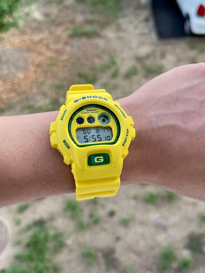 Casio G-Shock Yellow Wristwatch — Japan Import