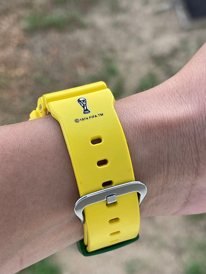 Casio G-Shock Yellow Wristwatch — Japan Import