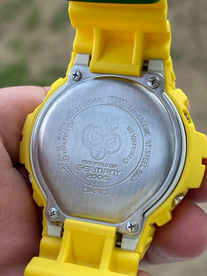 Casio G-Shock Yellow Wristwatch — Japan Import