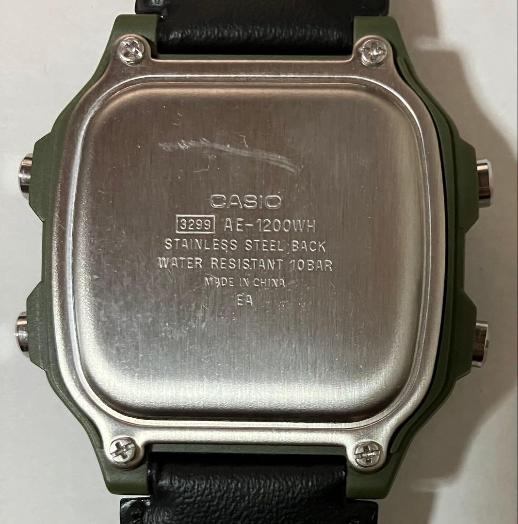 Casio Body Only AE-1200WH Quartz Watch Model 3299 — Japan Import