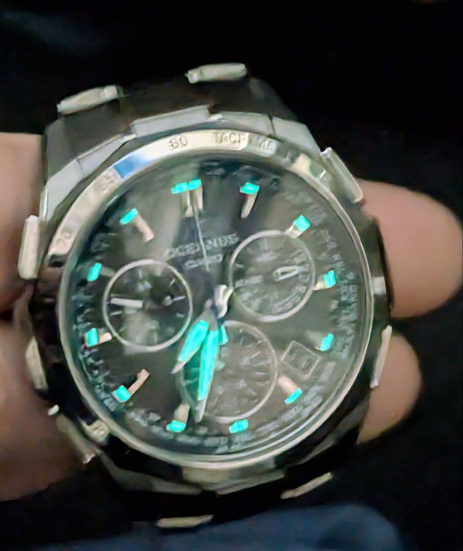 Casio Oceanus OCW-S1000 Men’s Titanium Solar Multi-Band Watch with Sapphire Crystal — Japan Import