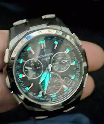 Casio Oceanus OCW-S1000 Men’s Titanium Solar Multi-Band Watch with Sapphire Crystal — Japan Import