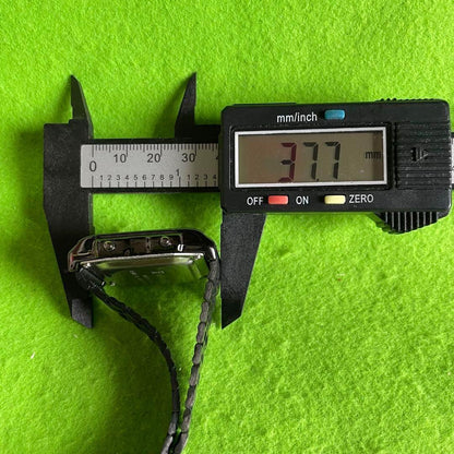 Casio Solar Digital Watch with Black Metal Band Import
