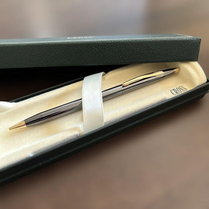Cross Black Metal Fine Tip Pen with Dedicated Case