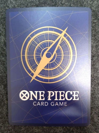 Sealed One Piece Portgas D. Ace OP16-118 SEC trading card from Japan in protective sleeve