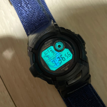 Casio G-Shock Under Your Spell Watch with Blue Dial and Unique Backlight — Japan Import