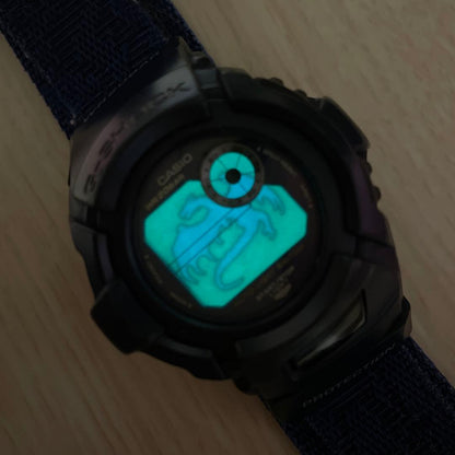 Casio G-Shock Under Your Spell Watch with Blue Dial and Unique Backlight — Japan Import
