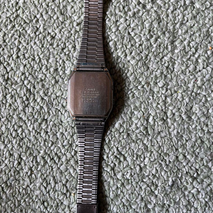 Casio T-2000 Digital Watch with Stainless Steel Band — Japan Import