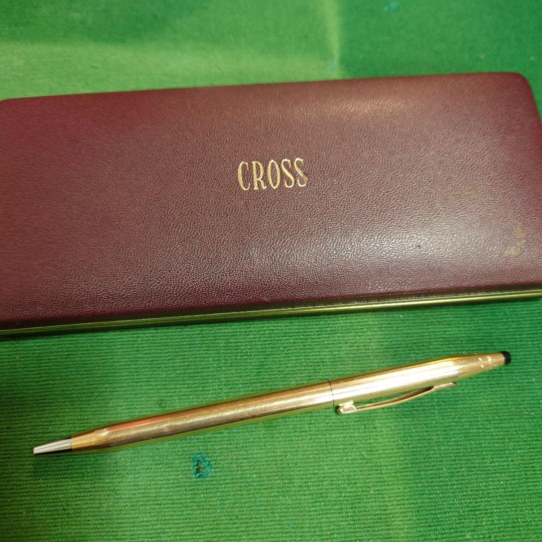 Cross 14KT 1/20 Gold Plated Ballpoint Pen — Japan Import