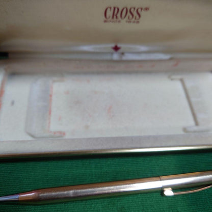 Cross 14KT 1/20 Gold Plated Ballpoint Pen — Japan Import