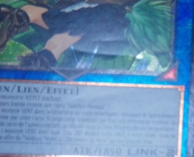 Wynn La Charmeuse of Wind RIRA-FR046 first edition card with visible scratch marks from Japan import