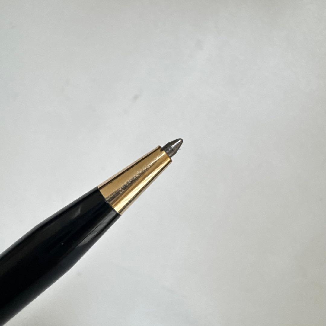 Cross Classic Century twist ballpoint pen in black lacquer finish with signs of age and previous use