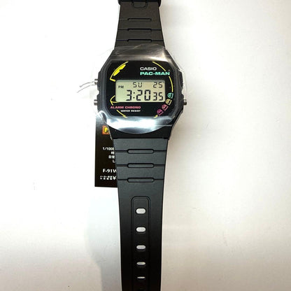 Casio Classic F-91WPC-1AJR PAC-MAN Collaboration Model Watch - Japan Import