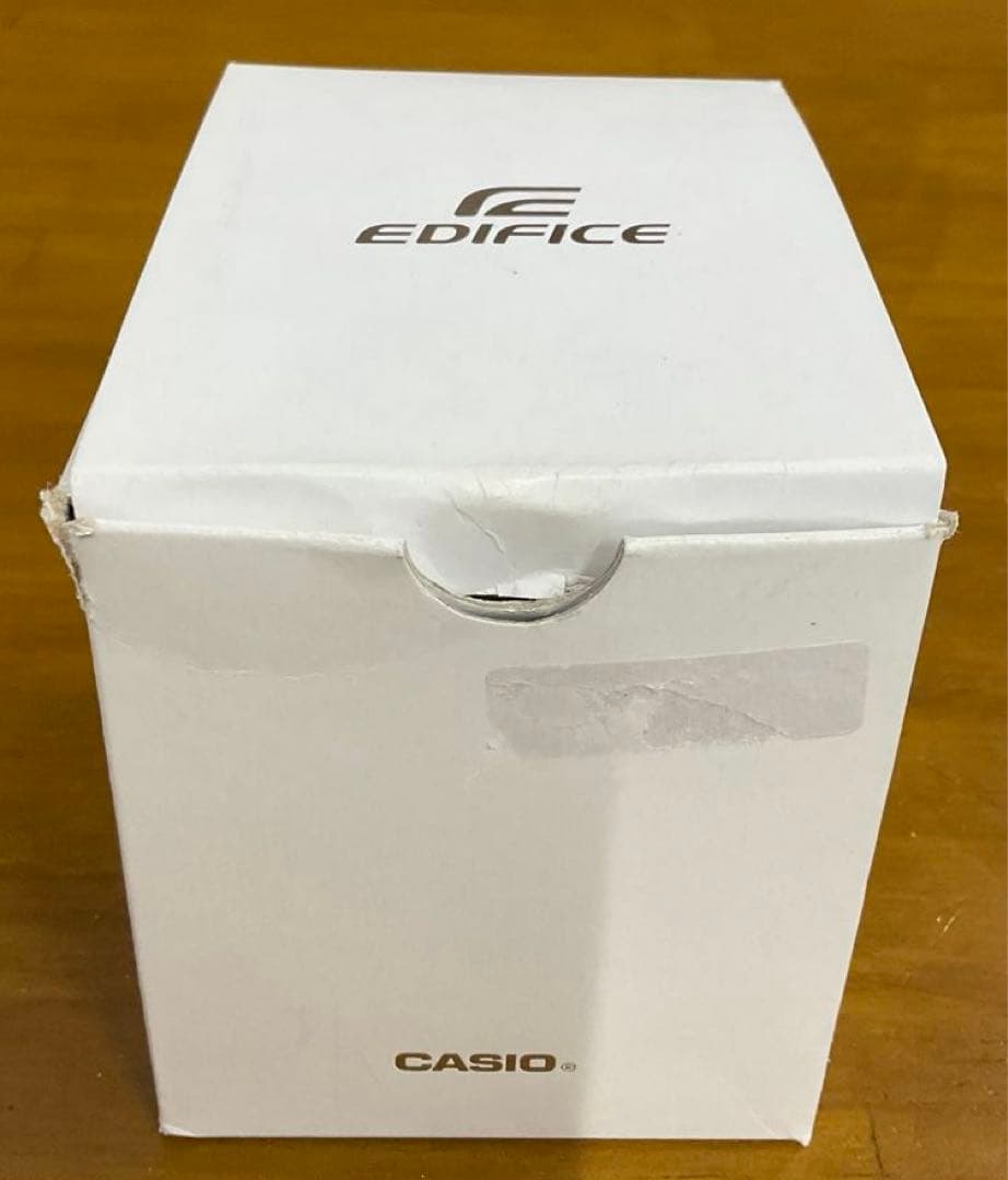 Casio Edifice Era-500DB-1AJF Watch Silver and Black Quartz Round Stainless Steel 10 ATM — Japan Import