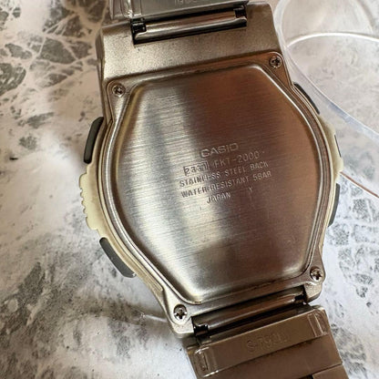 Casio Data Bank Twincept FKT-2000 Radio Wave Watch