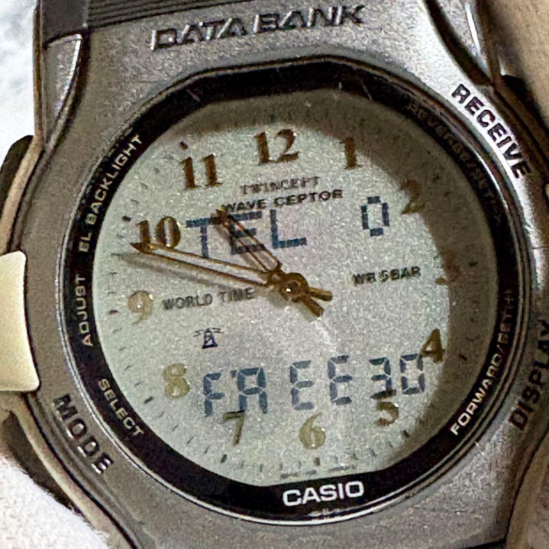 Casio Data Bank Twincept FKT-2000 Radio Wave Watch