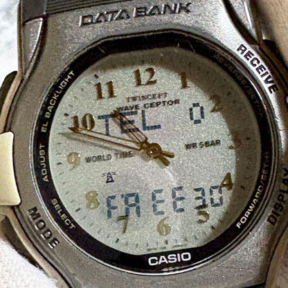 Casio Data Bank Twincept FKT-2000 Radio Wave Watch