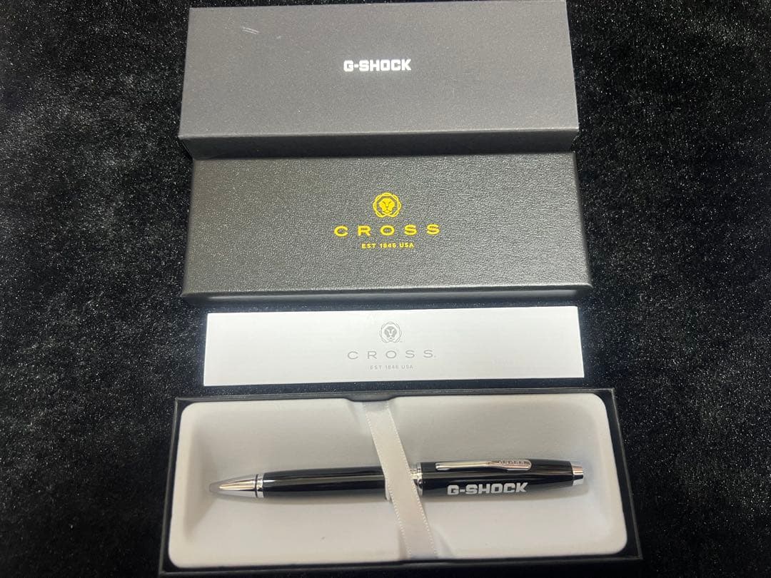 Cross G-Shock Collaboration Ballpoint Pen Non-Sell Item Japan Import