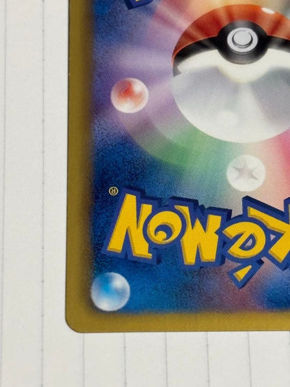 Pokemon Braffy Promo BW-P trading card number 188/BW-P with visible damage on three areas