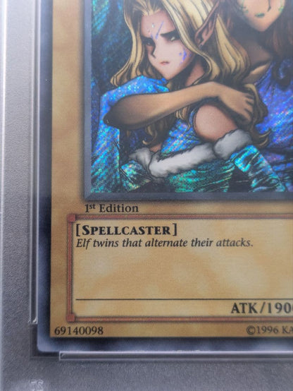 Geminai Elf LON-000 PSA 10 Gem Mint trading card with Old Asia Seal, Japan import