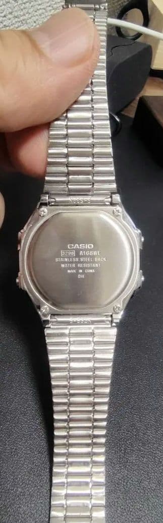 Casio A169WE Camouflage Series Digital Watch with Stainless Steel Band — Japan Import