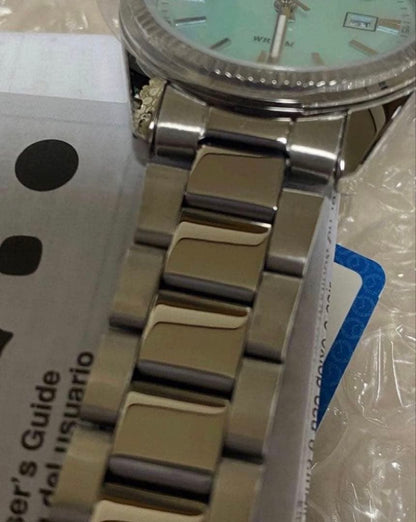 Casio Shell Ice Blue Tiffany Blue Ladies Watch Overseas Model Quartz Water Resistant 5ATM — Japan Import