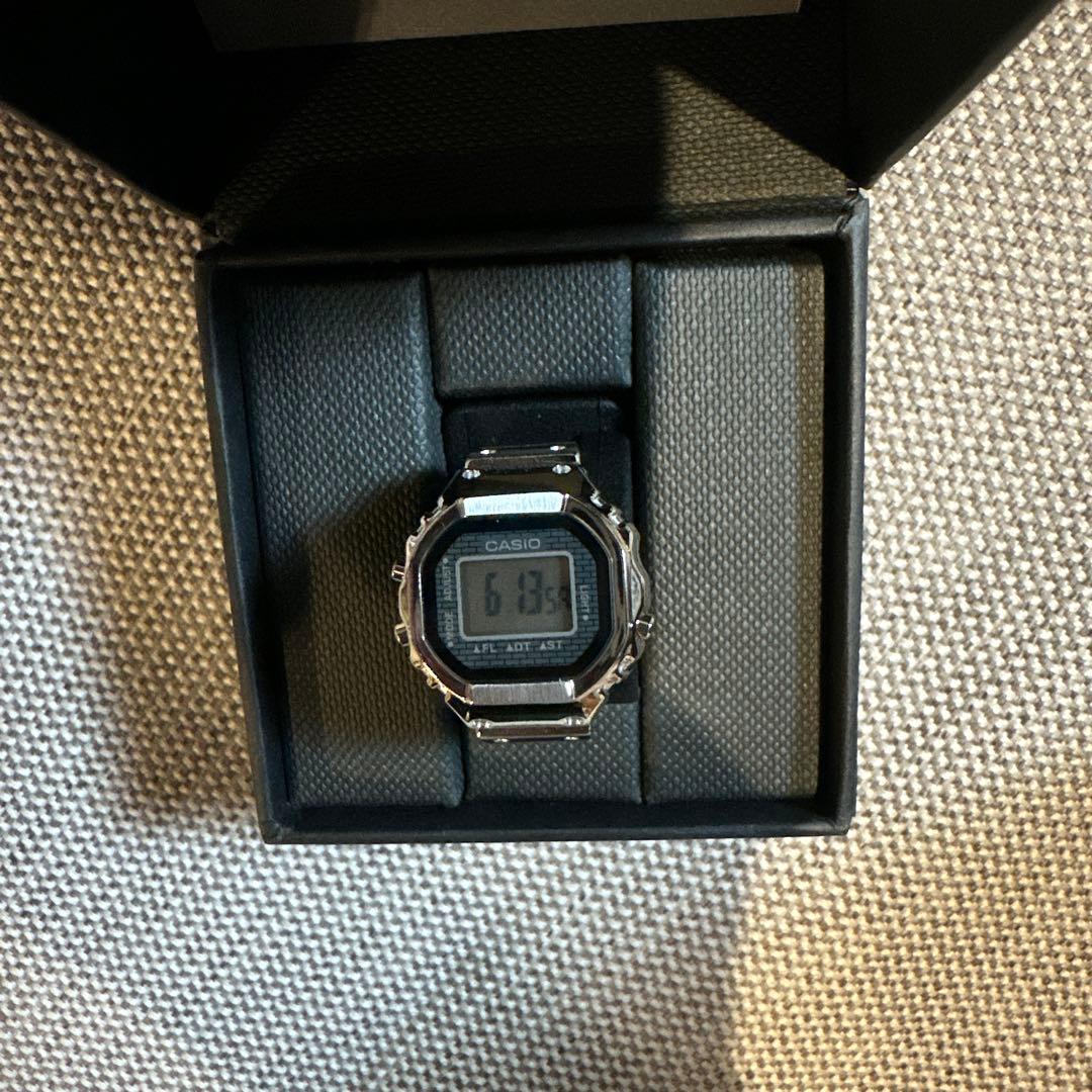 Casio Ring Watch CRW-001-1JR Silver Ring Watch — Japan Import