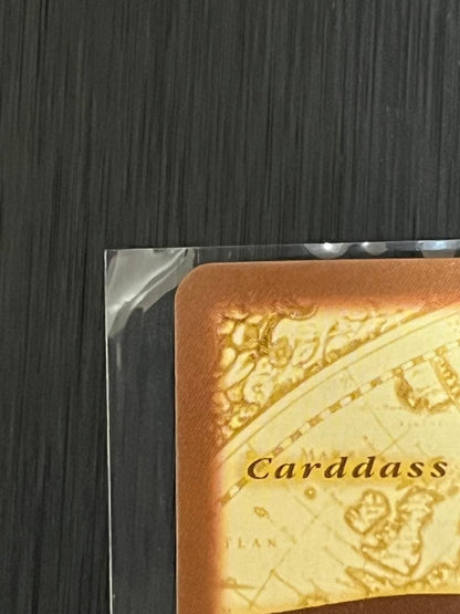 Bandai One Piece Carddass Hyper Battle Luffy 2001 hologram trading card with Devil Fruit and Pirate attributes