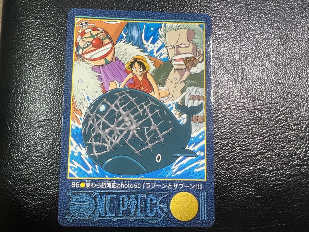 One Piece Visual Adventure No.86 Model 86 collectible Japanese card in good condition