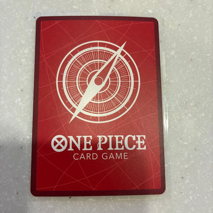 One Piece Portgas D. Ace Leader Parallel Sumi-e Three Brothers Bond trading card from Japan