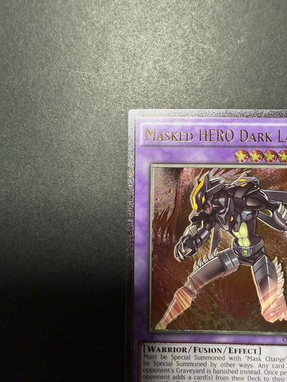 M Hero Darklaw Relief action figure EU English version showing slight damage and dirt for collectors