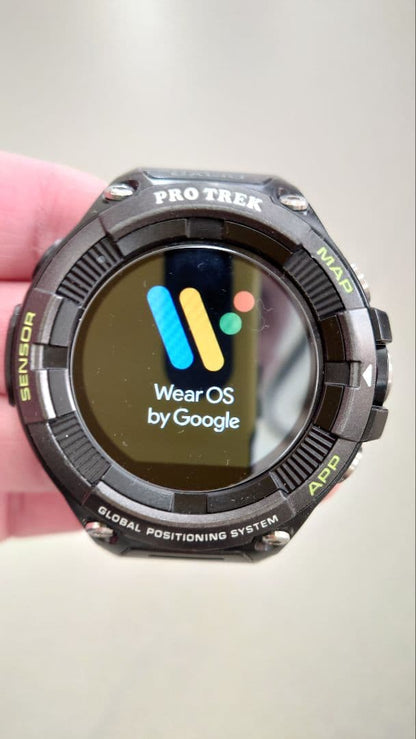 Casio WSD-F21HR Smart Watch GPS Sensor Wear OS Japan Import
