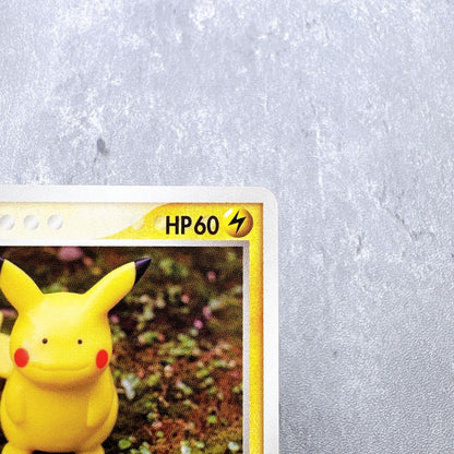 Bandai Pokemon Card Metamon Holon Research Tower 033/086 Pikachu in Japanese language, authentic collectible