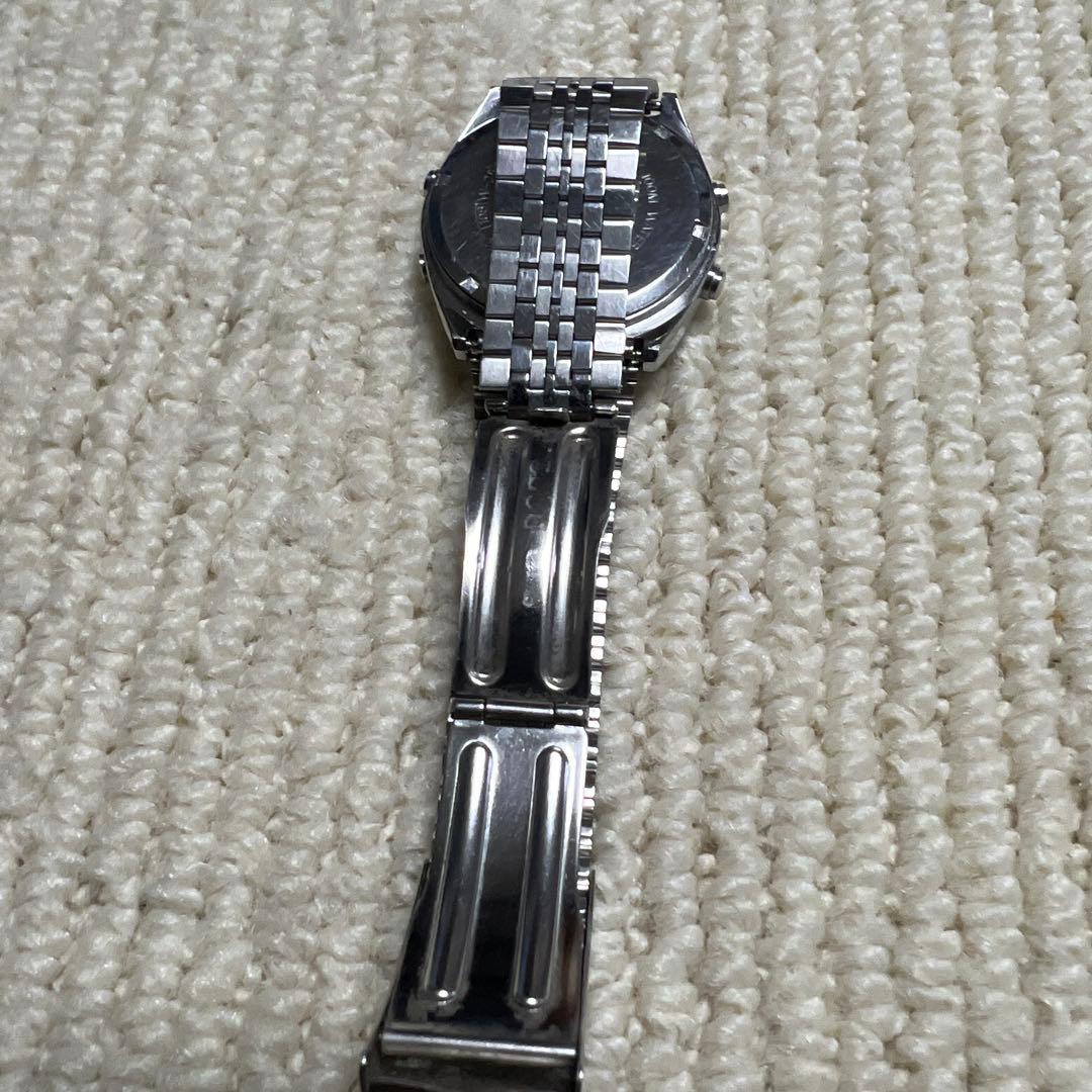 Casio Alarm Chronograph W-250 Vintage Black Gray 1981 Model Japan Import