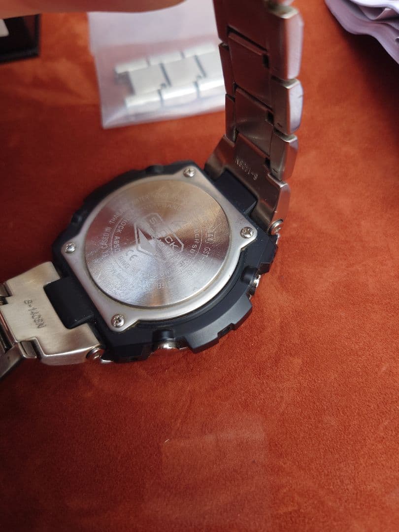 Casio G-Shock G-Steel GST-W1100D-1A9KJF Quartz Watch Silver Black — Japan Import