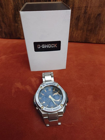 Casio G-Shock G-Steel GST-W1100D-1A9KJF Quartz Watch Silver Black — Japan Import