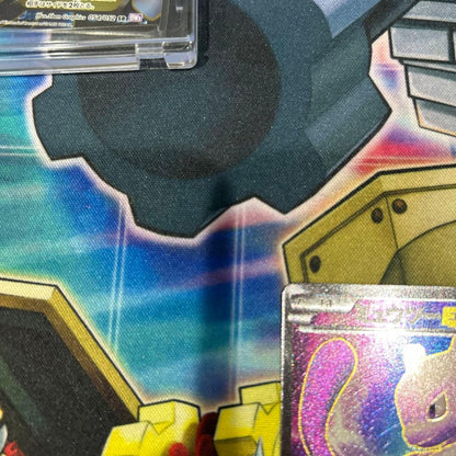 Bandai Pokémon Mewtwo ex SR 1ED card from BW Series in protector case Japan Import