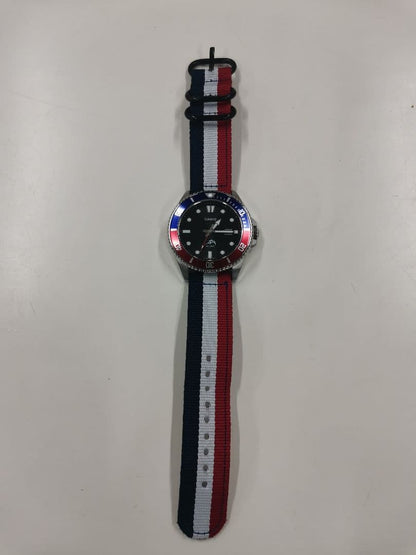 Casio MDV-106-1A2V Overseas Model Quartz Watch with Nylon Strap