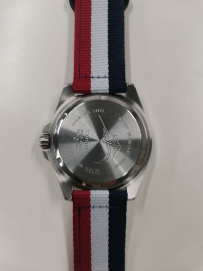 Casio MDV-106-1A2V Overseas Model Quartz Watch with Nylon Strap