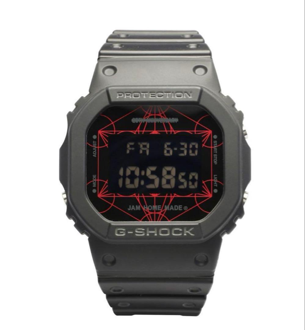 Casio G-Shock DW-5600VT Jam Made 25th Anniversary Limited Edition Black and Red