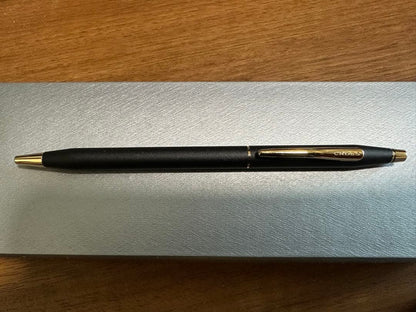 Cross Ballpoint Pen with Box - Black Ink, 13.5 cm (5.3 in) Length — Japan Import