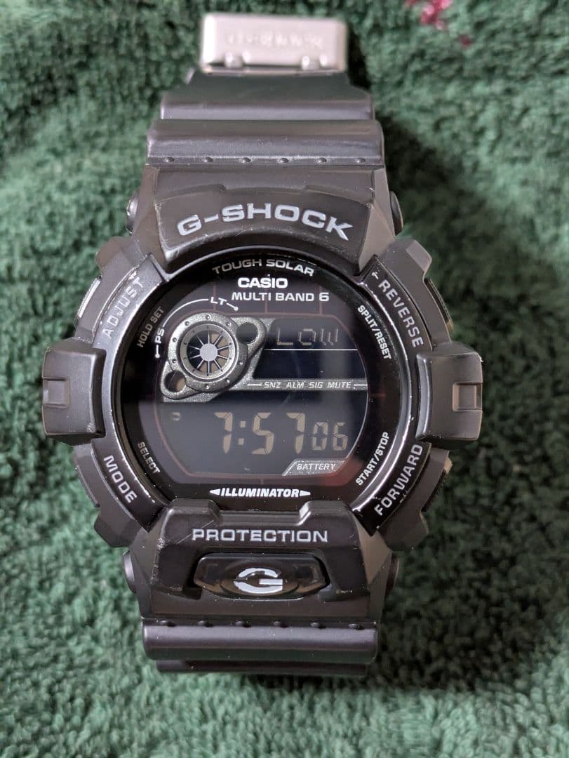 Casio G-Shock GW-8900A Watch Model Touch Solar Shock Resistant Black Japan Import