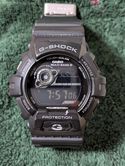 Casio G-Shock GW-8900A Watch Model Touch Solar Shock Resistant Black Japan Import