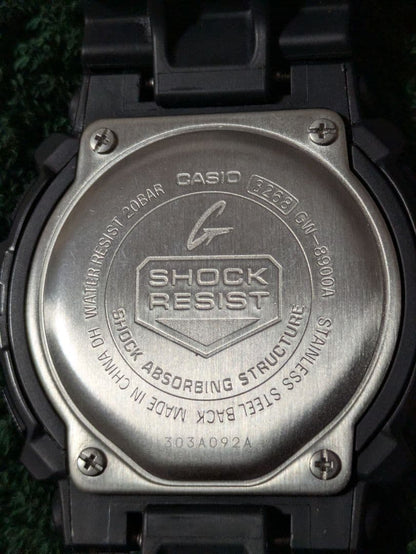 Casio G-Shock GW-8900A Watch Model Touch Solar Shock Resistant Black Japan Import