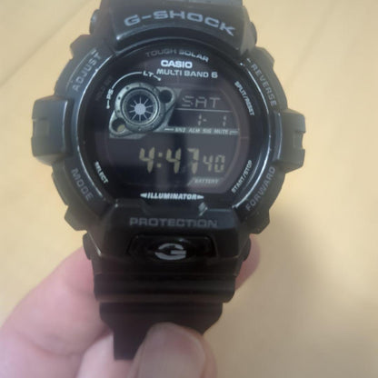 Casio G-Shock GW-8900A Watch Model Touch Solar Shock Resistant Black Japan Import