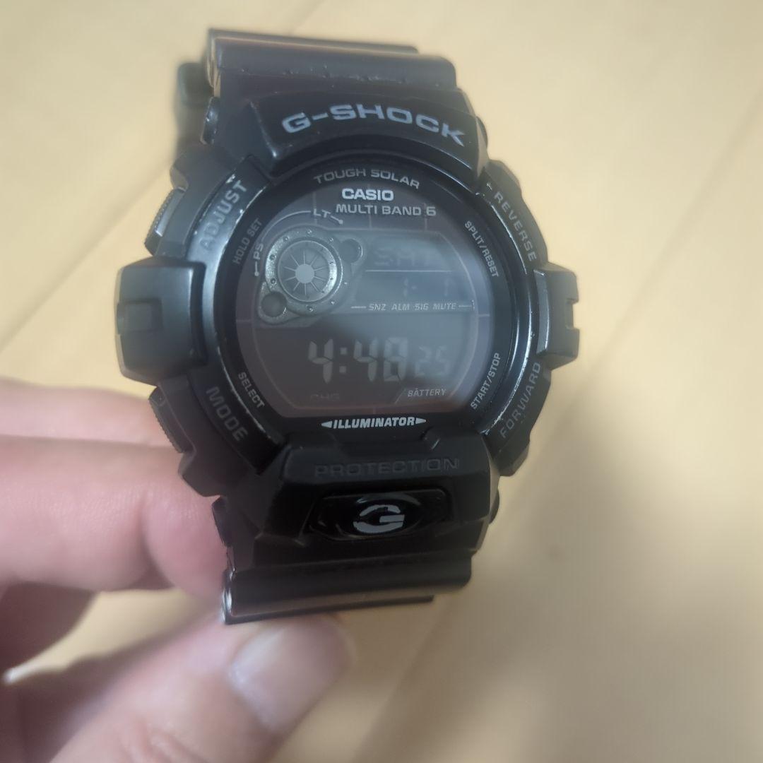 Casio G-Shock GW-8900A Watch Model Touch Solar Shock Resistant Black Japan Import