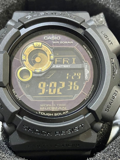 Casio G-Shock Mudman G-9300GB-1DR Solar Digital Watch with Twin Sensors — Japan Import
