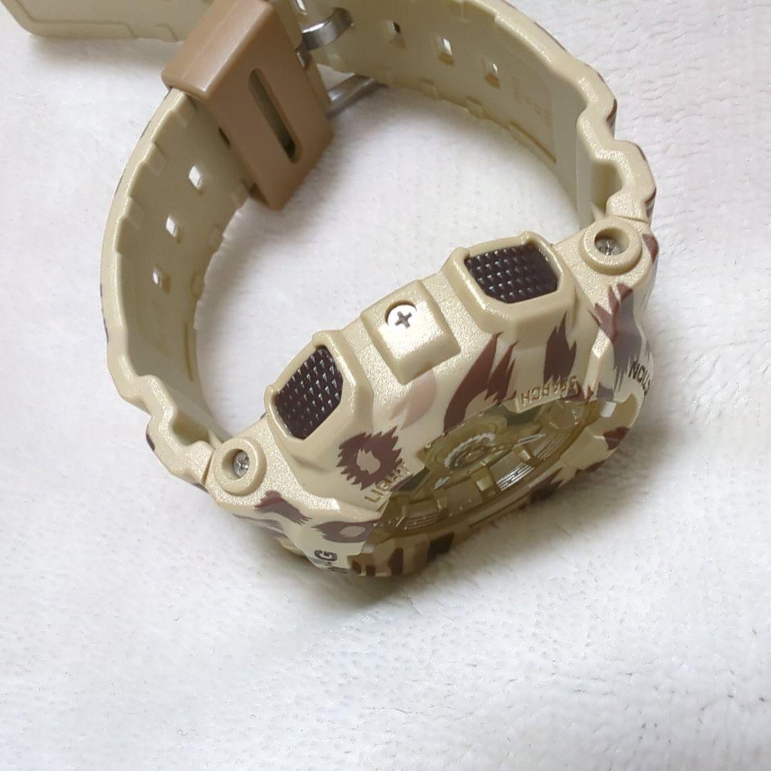 Casio Baby-G BA-110LP Leopard Series Watch with Gold Dial and White Hands — Japan Import
